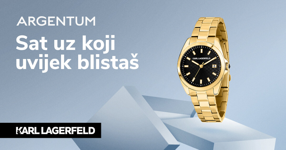 Novo u Argentumu – sat uz koji uvijek blistaš!